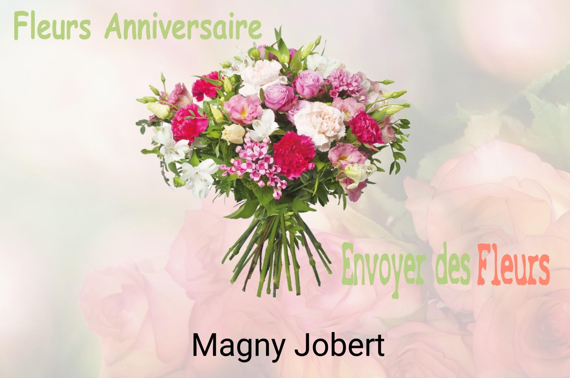 Bouquet de fleurs d’anniversaire livré à Magny-Jobert